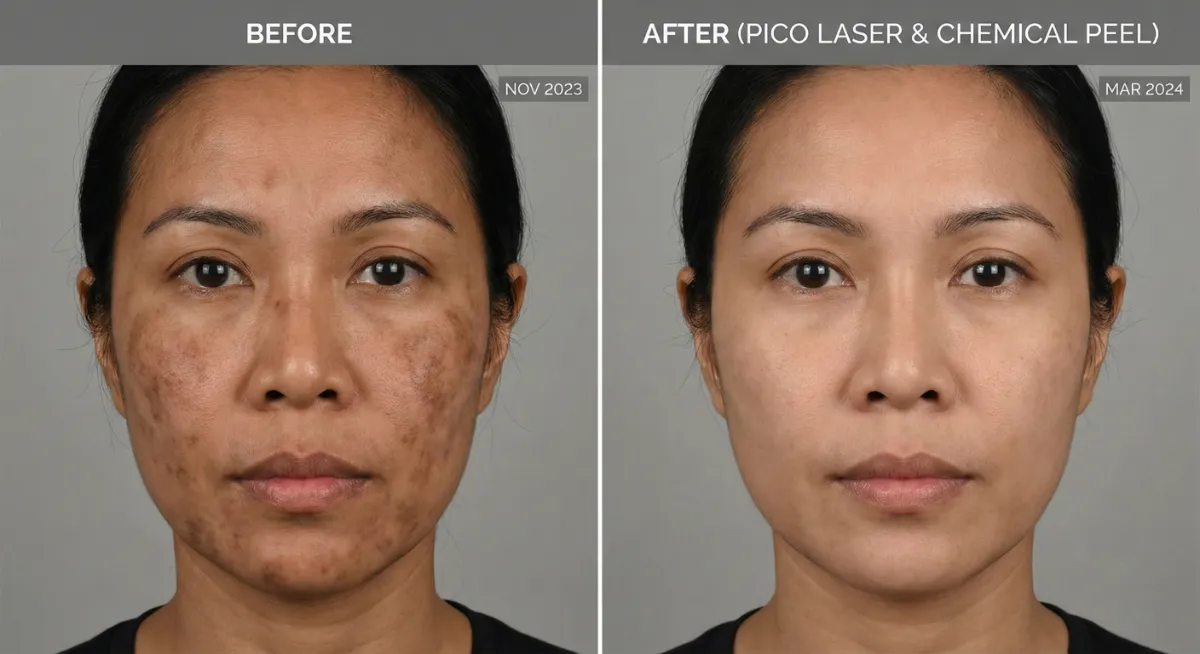 PIH Treatment Before After